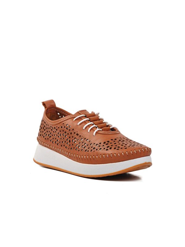 Ayakmod Siyah Ayakmod Hakiki 24077-L Deri Kadın Ayakkabı