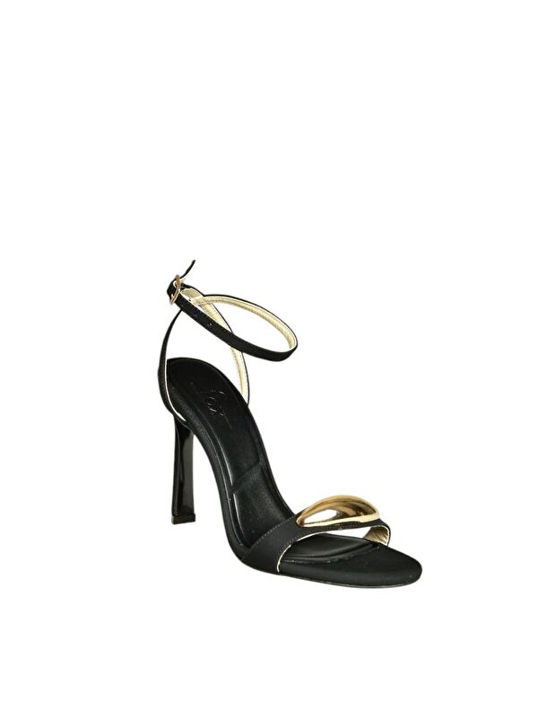 Fox Shoes Siyah Kadın Topuklu Ayakkabı U6765858