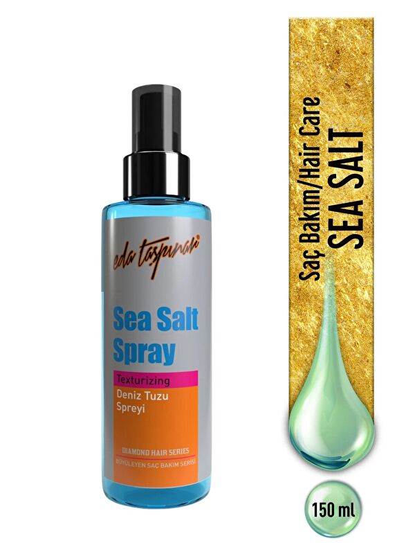 Eda Taşpınar Sea Salt Deniz Tuzu Etkili Saç Şekillendirici Sprey - 150ml. (EGX79)
