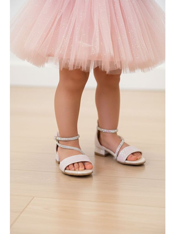 Gorkem Bebe Ayakkabi Gri Gorkem Bebe Ayakkabi Taşlı KIZ ABİYE