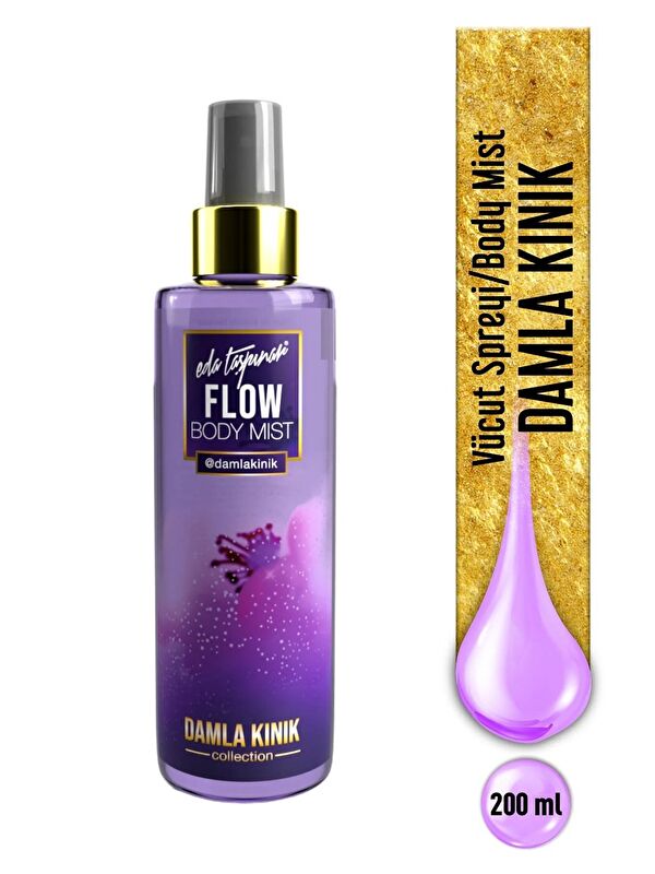 Eda Taşpınar Damla Kınık Collection Body Mist Vücut Spreyi, 200 ml (EGX75)