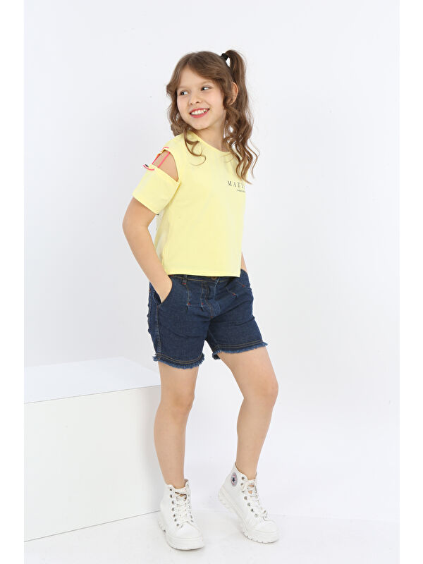 Toontoykids Kız Çocuk Matısse Baskılı Tişört