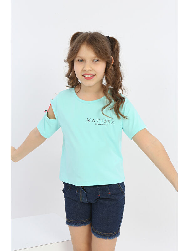 Toontoykids Kız Çocuk Matısse Baskılı Tişört
