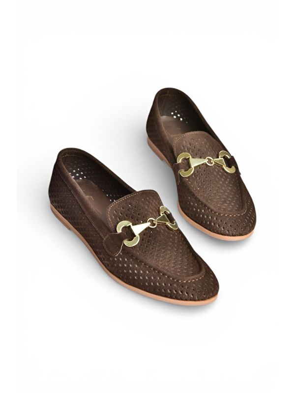 Fox Shoes Kahverengi Fox Shoes Babet Kadın Y291262402