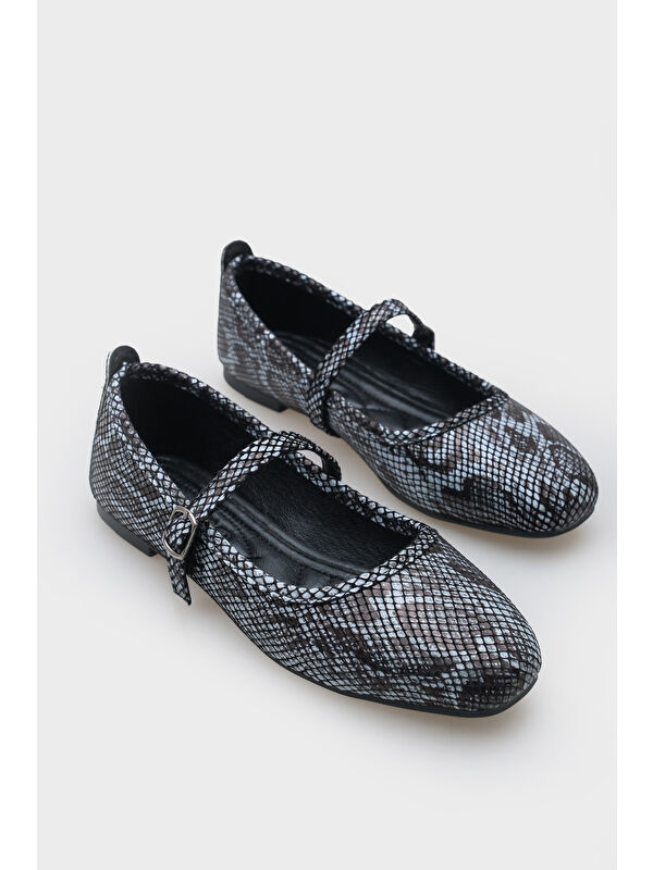 Capone Outfitters Kahverengi Capone Outfitters Hanna Trend Kadın Babet
