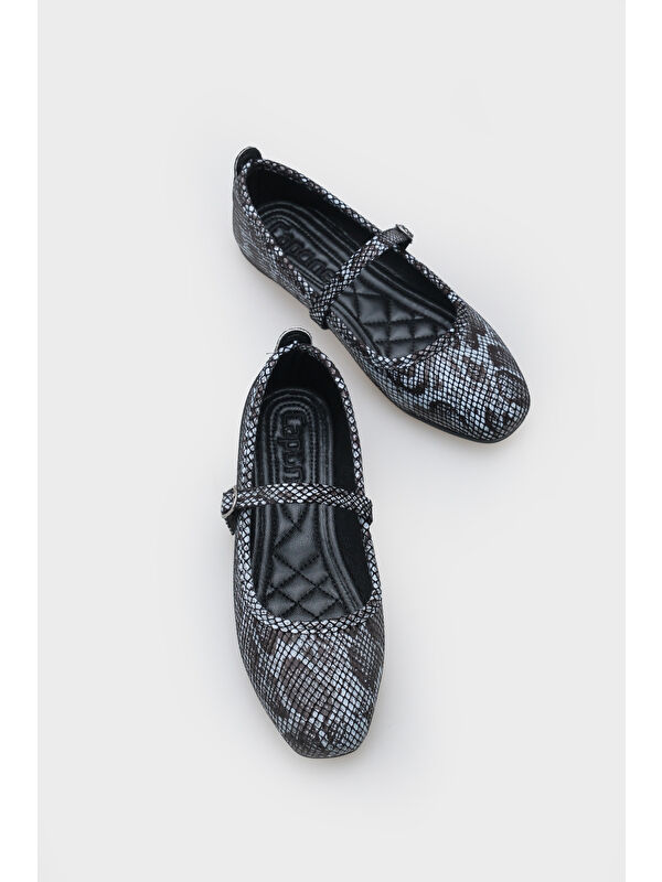 Capone Outfitters Kahverengi Capone Outfitters Hanna Trend Kadın Babet