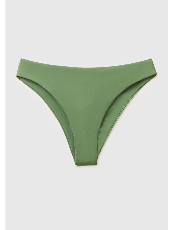 United Colors Of Benetton Kadın Yeşil Yüksek Bel Bikini Altı