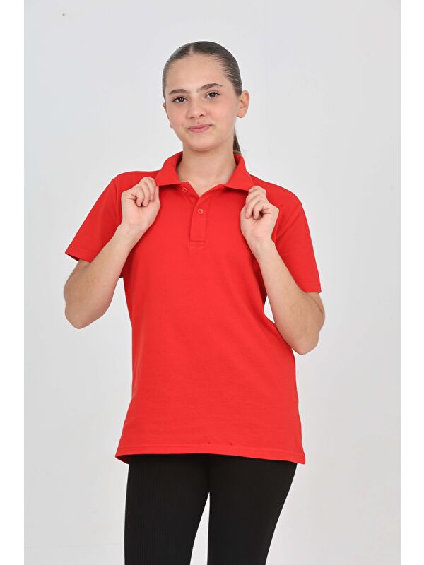 Toontoykids Unisex Çocuk Polo Yaka Tişört