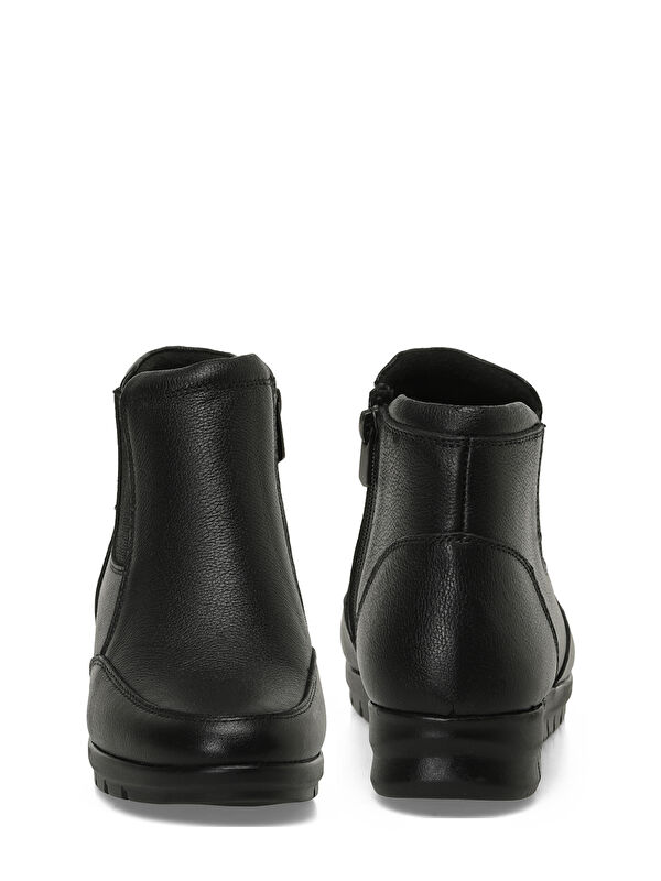 103180.Z5PR Siyah Kadın Düz Bot - Görsel 6