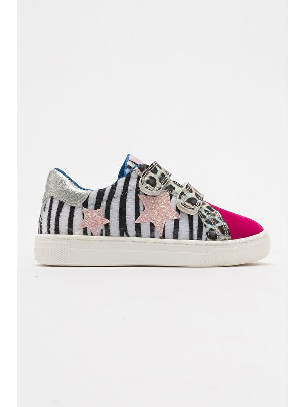Kız Çocuk Fuşya Sneaker Ayakkabı - Görsel 2