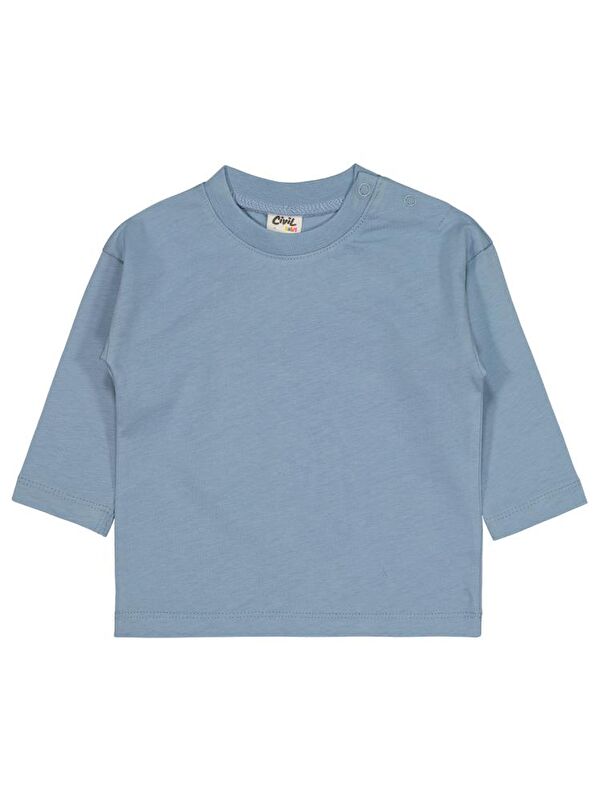 Civil Baby Basic 6-18 Ay Sweatshirt - Mavi 12-18 Ay