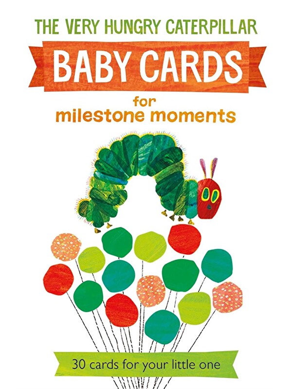 Puffin Very Hungry Caterpillar Baby Cards for Milestone Moments