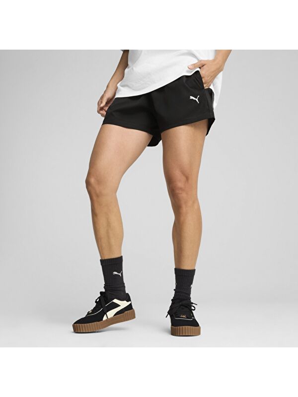 Puma Essentials Woven Kadın Siyah Şort