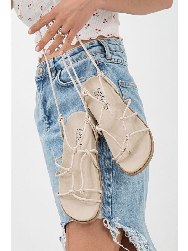 D1001 Günlük Ortopedik Kadın Sandalet - Görsel 5