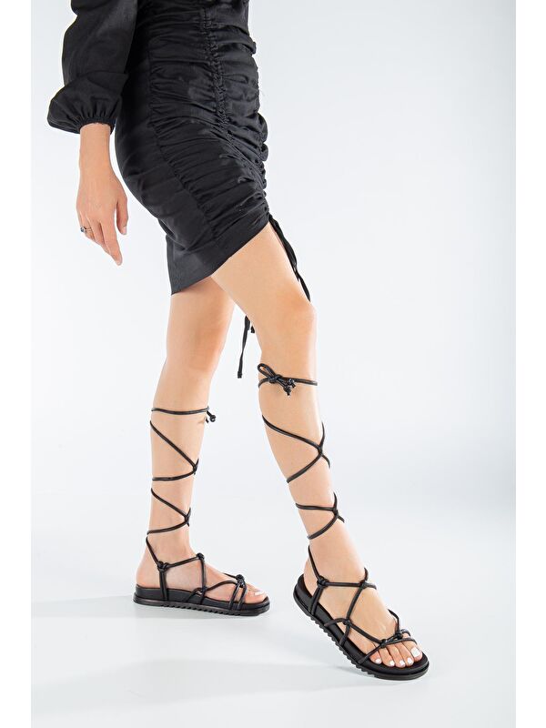 D1001 Günlük Ortopedik Kadın Sandalet - Görsel 4