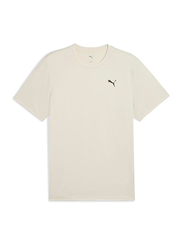Puma Tad Essential Solid Erkek Ekru Tişört