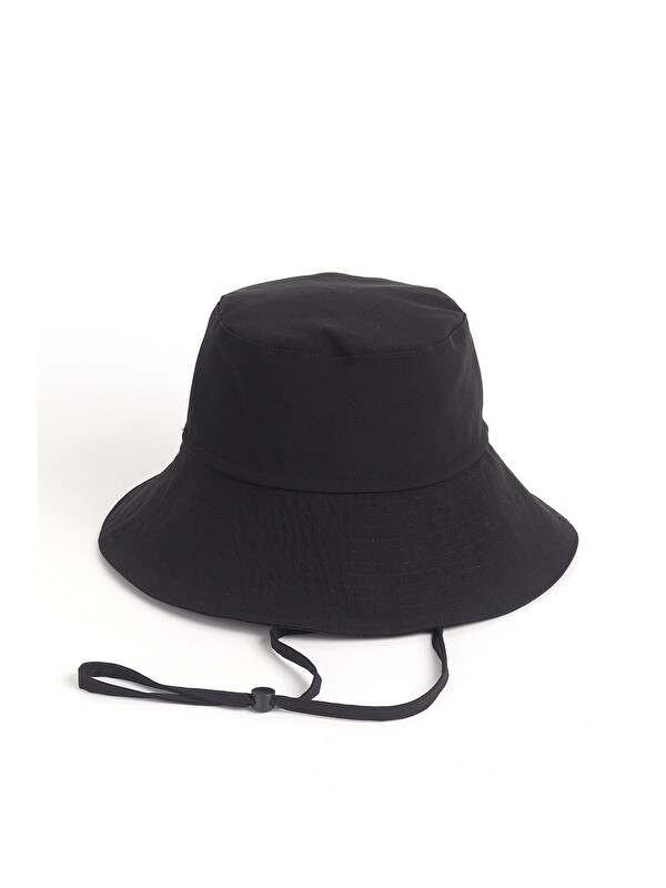 Haşema Siyah Bucket Şapka 1020