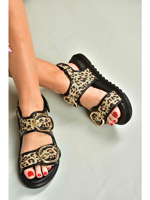 Fox Shoes Siyah Fox Shoes Sandalet Kadın U7250921