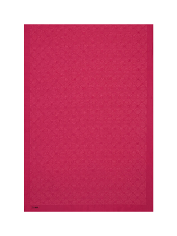 AKER Fuşya 70X190 CM Koza Şal