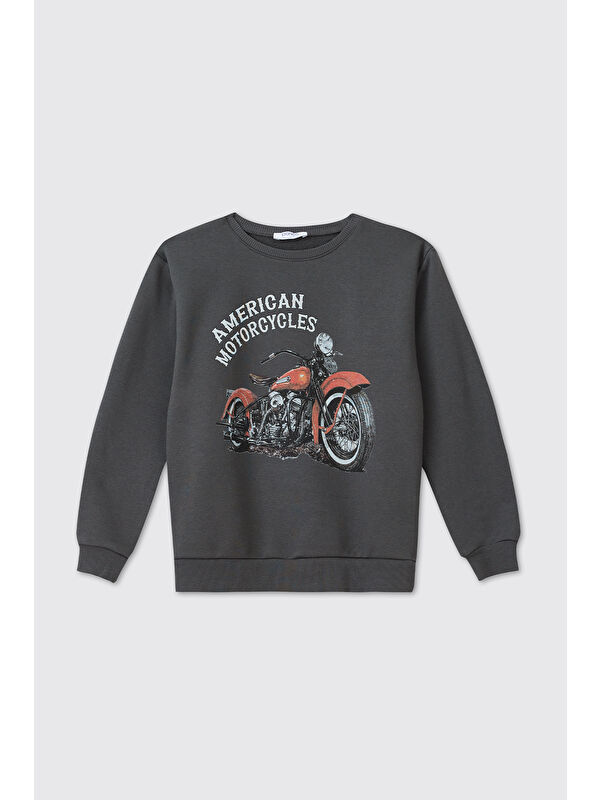 Panço Erkek Çocuk Antrasit Sweatshirt