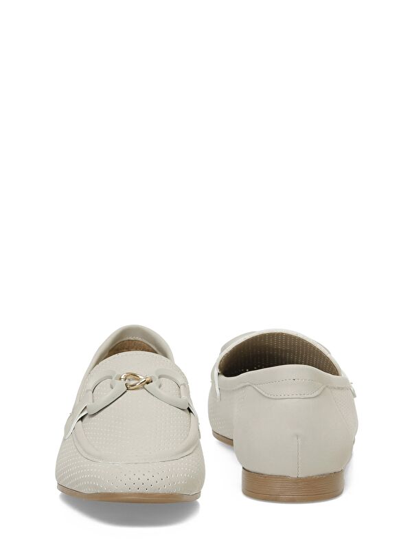 325010.Z 5FX Bej Kadın Loafer - Görsel 6
