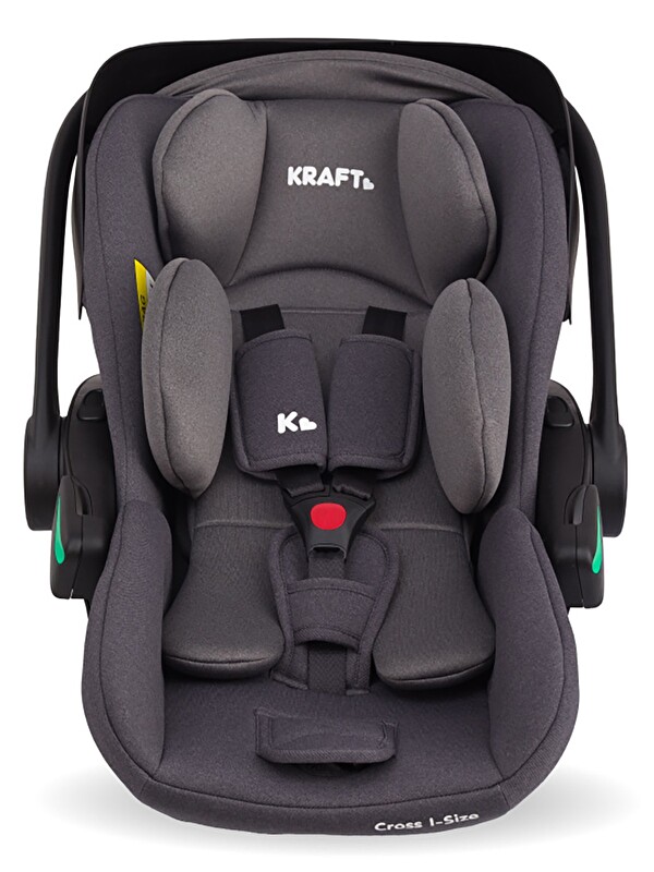 Kraft Cross Fix i-size (40-87 cm) 0-13 kg Oto Koltuğu - Gri