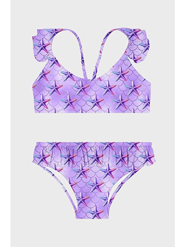 Slipstop Delicate Kolay Kuruyan Uv Korumalı Fırfırlı Bikini SB2611000105