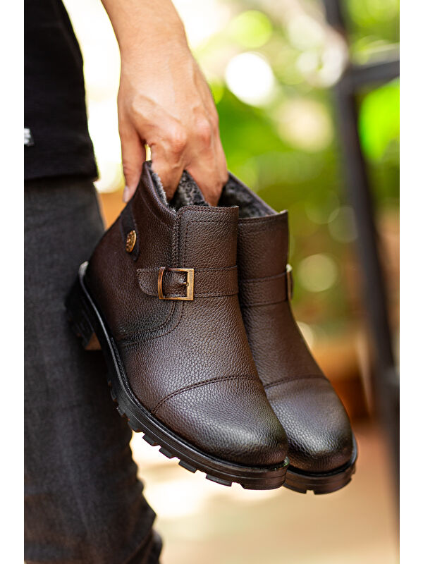 D1324 Soğuk Geçirmez Erkek Bot - Görsel 4