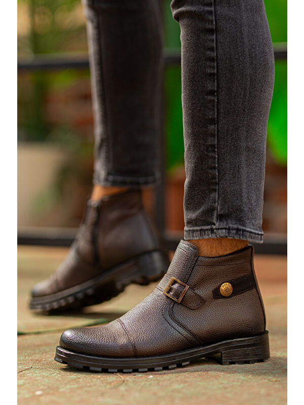 D1324 Soğuk Geçirmez Erkek Bot - Görsel 5