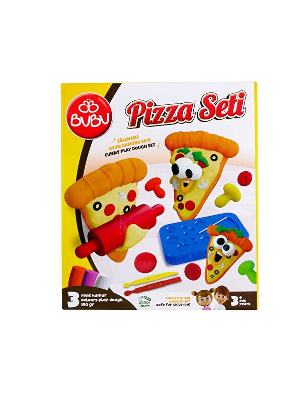 Bubu Bu-Bu Oyun Hamuru Seti Pizza BUBU-OH0020