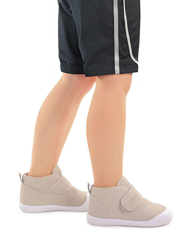 Winnie İlk Adım Cırtlı Kız Bebek Günlük Bot Ayakkabı - Görsel 4