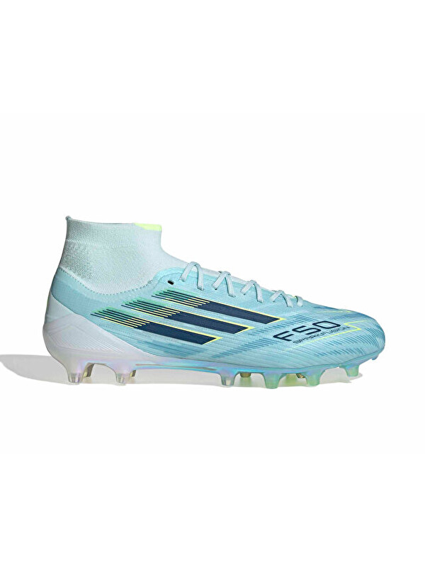 Adidas F50 Sparkfusion Elite Fg/Ag Erkek Çoklu Çim Zemin Kramponu JR6476 Mavi