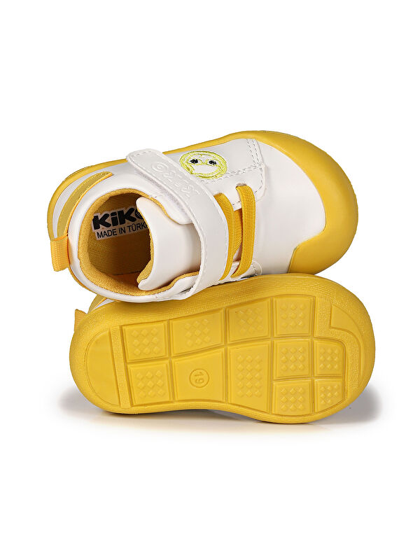 Smile Cırtlı Kız Bebek İlk Adım Ortopedik Günlük Ayakkabı - Görsel 6