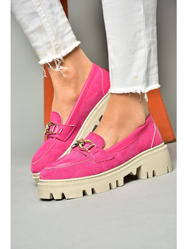 S2502520 Fuşya Kadın Ayakkabı - Görsel 8