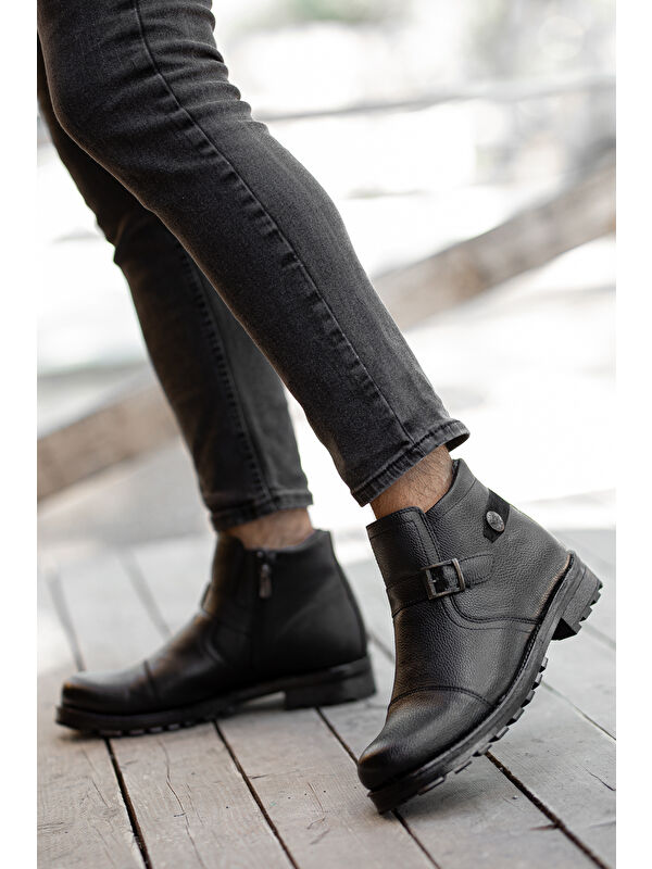 D1324 Soğuk Geçirmez Erkek Bot - Görsel 3