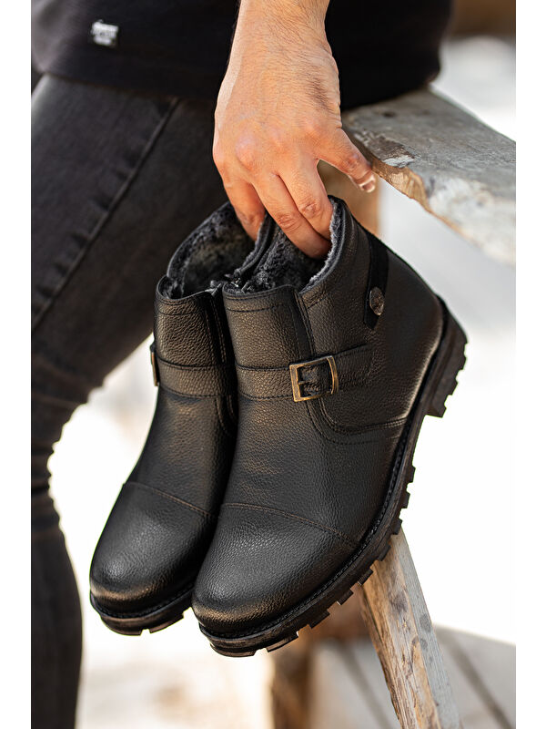 D1324 Soğuk Geçirmez Erkek Bot - Görsel 4