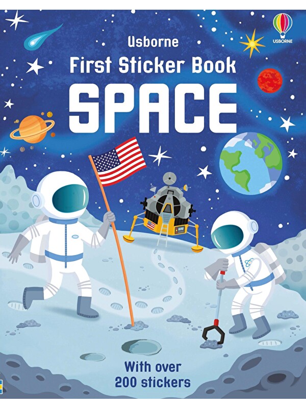 Usborne Publishing First Sticker Book: Space