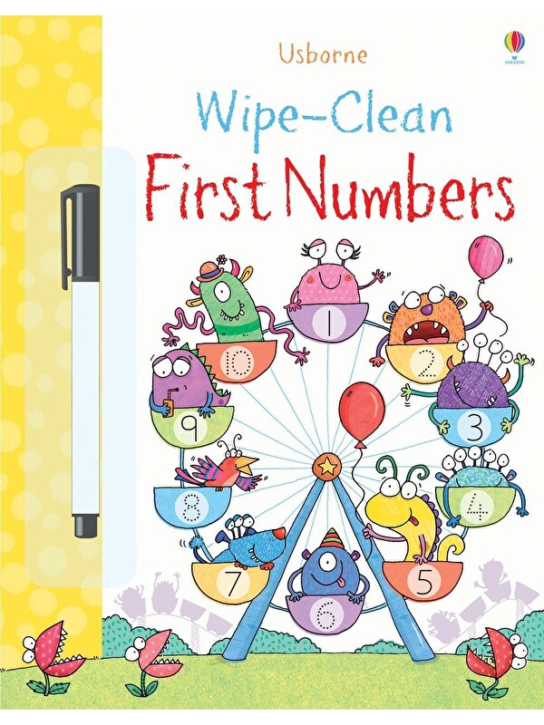 Usborne Publishing Wipe-clean First Numbers
