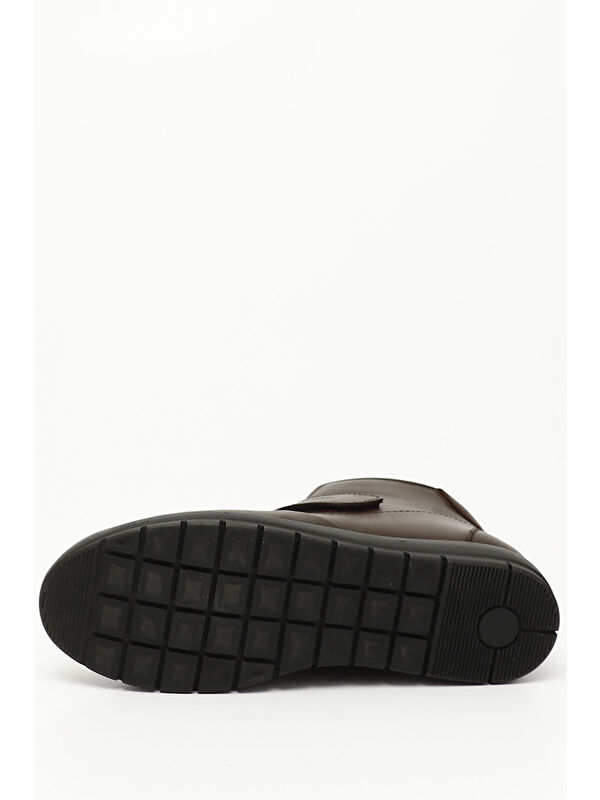 ÇİKOLATA KAHVE Hakiki Deri Anatomik Taban Kemik Çıkıntısına Özel Bot 42907 - Görsel 5