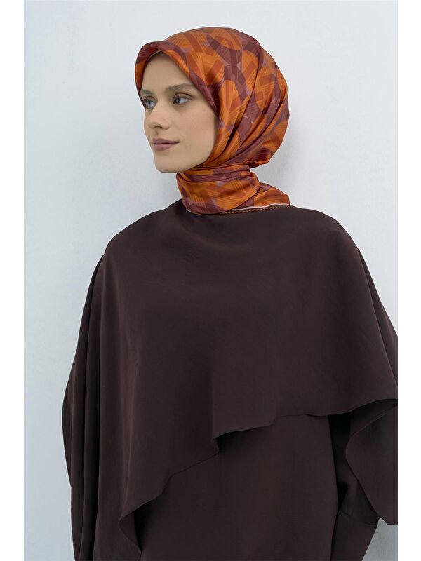 ARMİNE Saf İpek Twill Eşarp 9541D 36