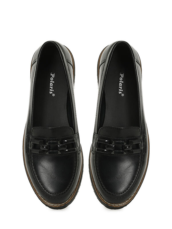 324016.Z 5PR Siyah Kadın Loafer - Görsel 5