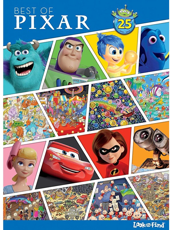 Pi Kids Best of Pixar Look and Find Activity Book