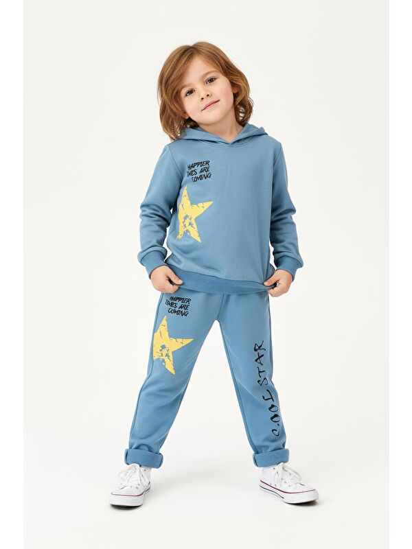 Miababy Cool Star Baskılı 2 Li Takım