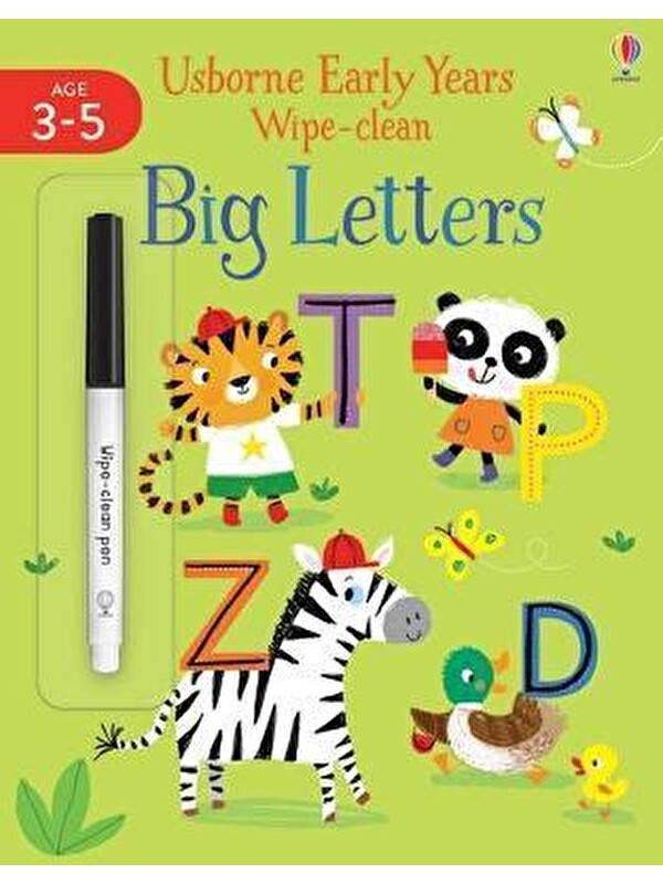 Usborne Publishing Early Years Wipe-Clean: Big Letters