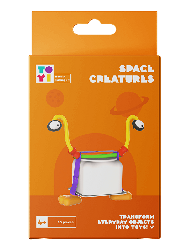 Toyi Uzaylı - Mini STEM Seti ve Yaratıcı Yapı Oyuncakları