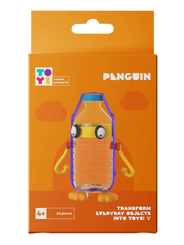 Toyi Penguen - Mini STEM Seti ve Yaratıcı Yapı Oyuncakları