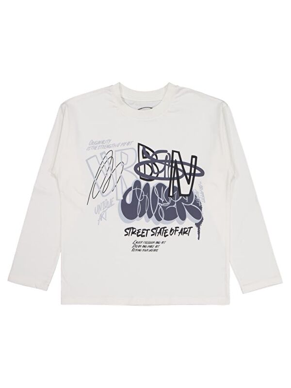 Civil Boys Urban Baskılı 10-13 Yaş Sweatshirt
