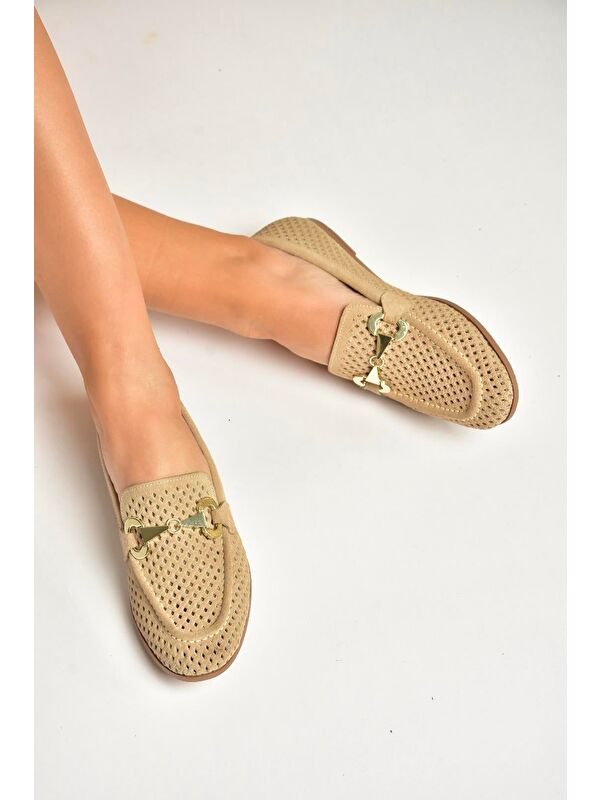 Fox Shoes Kahverengi Fox Shoes Babet Kadın Y291262402