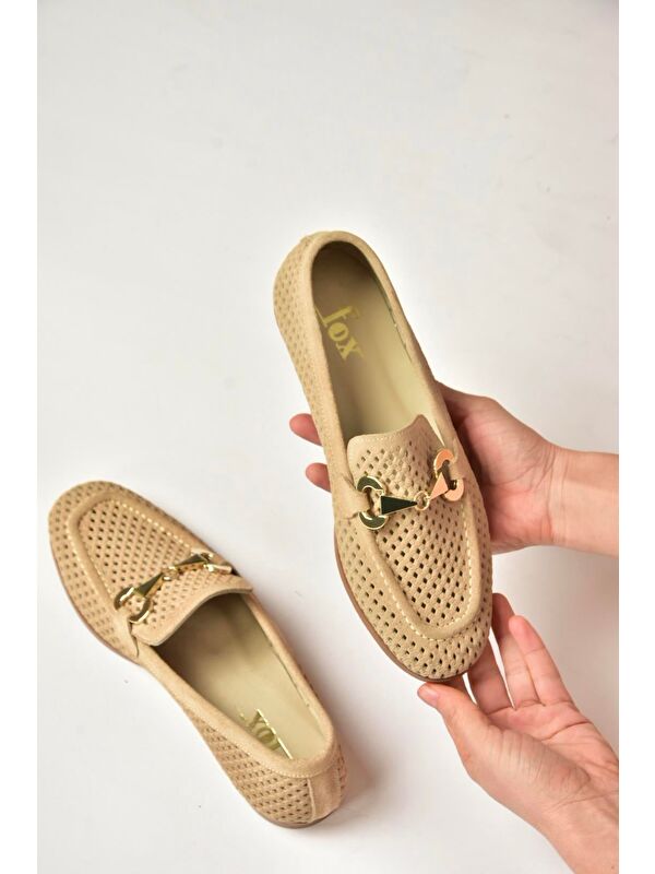 Fox Shoes Kahverengi Fox Shoes Babet Kadın Y291262402