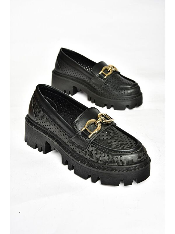 S2502426 Siyah Kadın Ayakkabı - Görsel 4